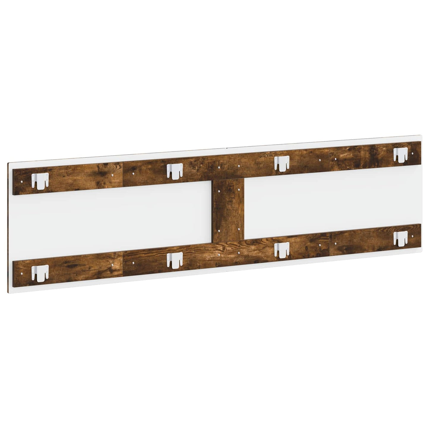 Wall-Mounted Headboard EDE Smoked Oak Engineered Wood