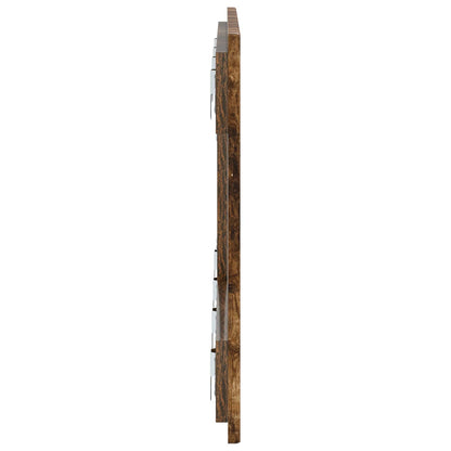 Wall-Mounted Headboard EDE Smoked Oak Engineered Wood