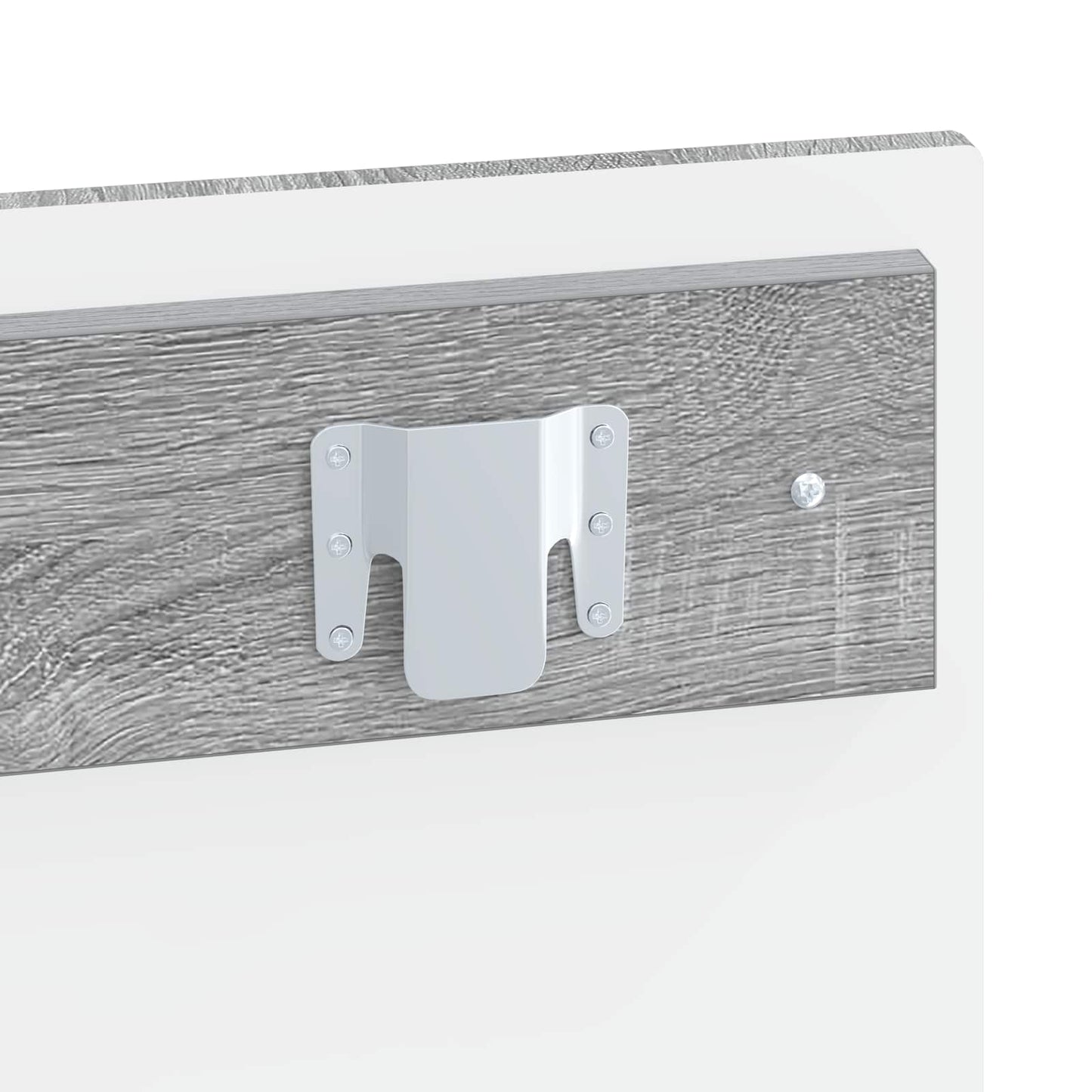 Wall-Mounted Headboard EDE Grey Sonoma Engineered Wood