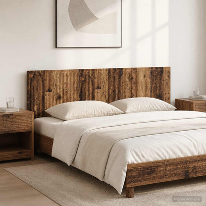 Wall-Mounted Headboard EDE Old Wood Engineered Wood