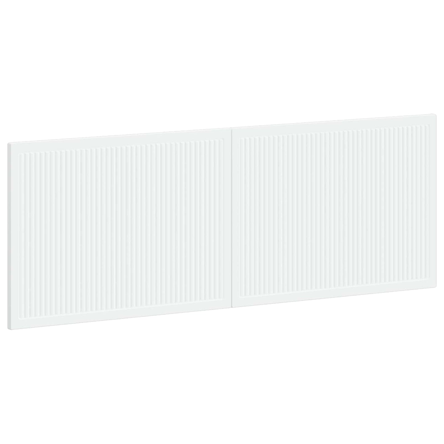 Wall-Mounted Headboard EDE White Engineered Wood