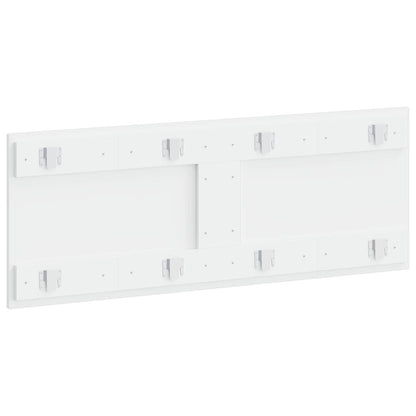 Wall-Mounted Headboard EDE White Engineered Wood