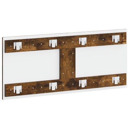 Wall-Mounted Headboard EDE Smoked Oak Engineered Wood