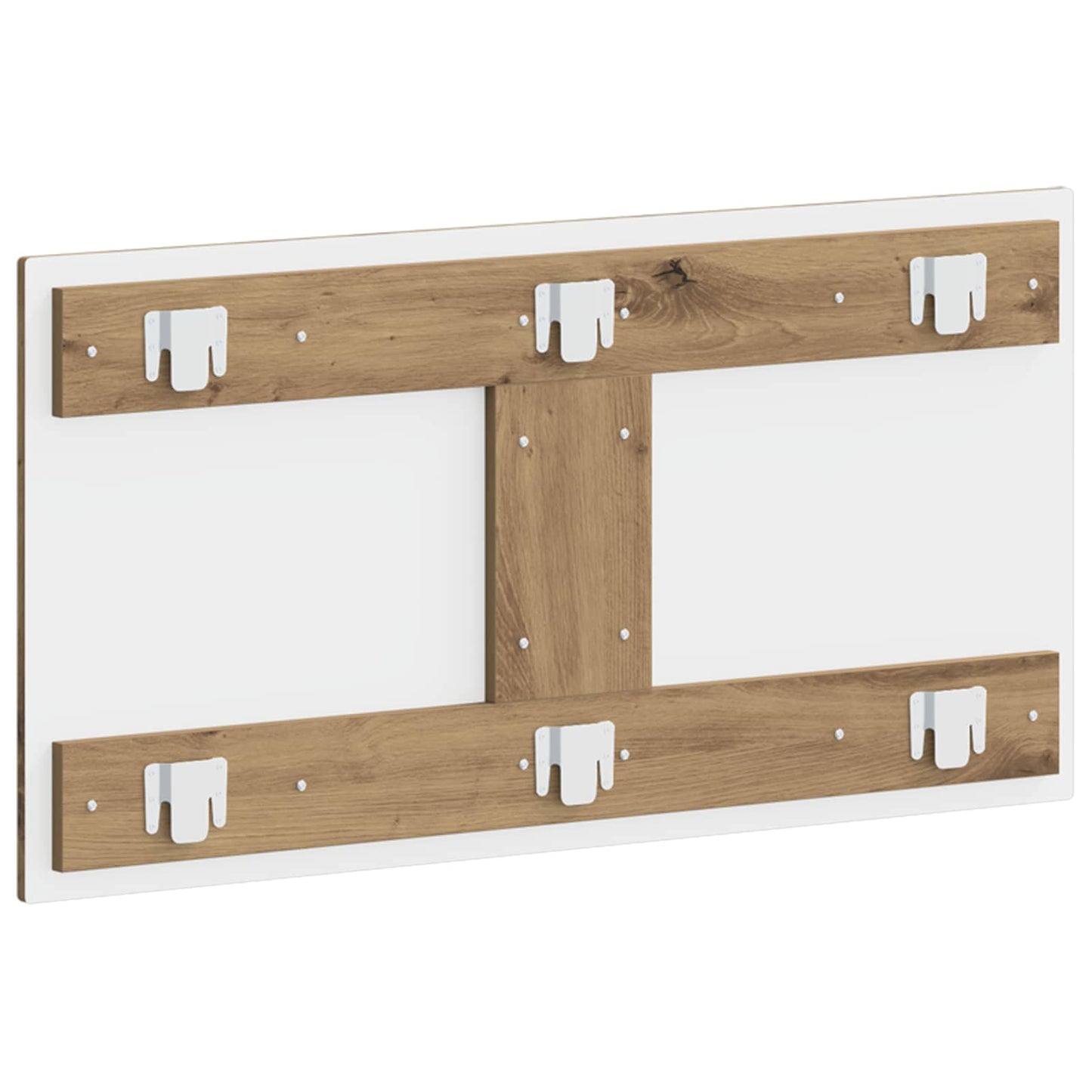Wall-Mounted Headboard EDE Artisan Oak Engineered Wood