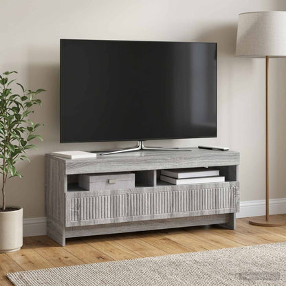 LED TV Cabinet Grey Sonoma Engineered Wood