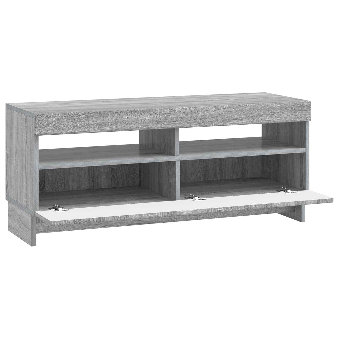 LED TV Cabinet Grey Sonoma Engineered Wood