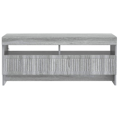 LED TV Cabinet Grey Sonoma Engineered Wood