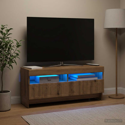 LED TV Cabinet Artisan Oak Engineered Wood