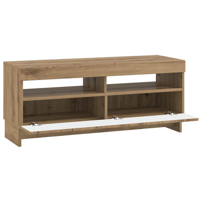 LED TV Cabinet Artisan Oak Engineered Wood