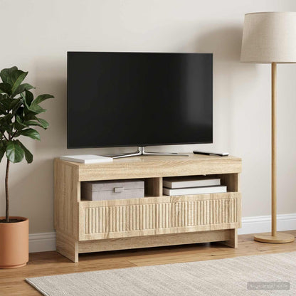 LED TV Cabinet Sonoma Oak Engineered Wood