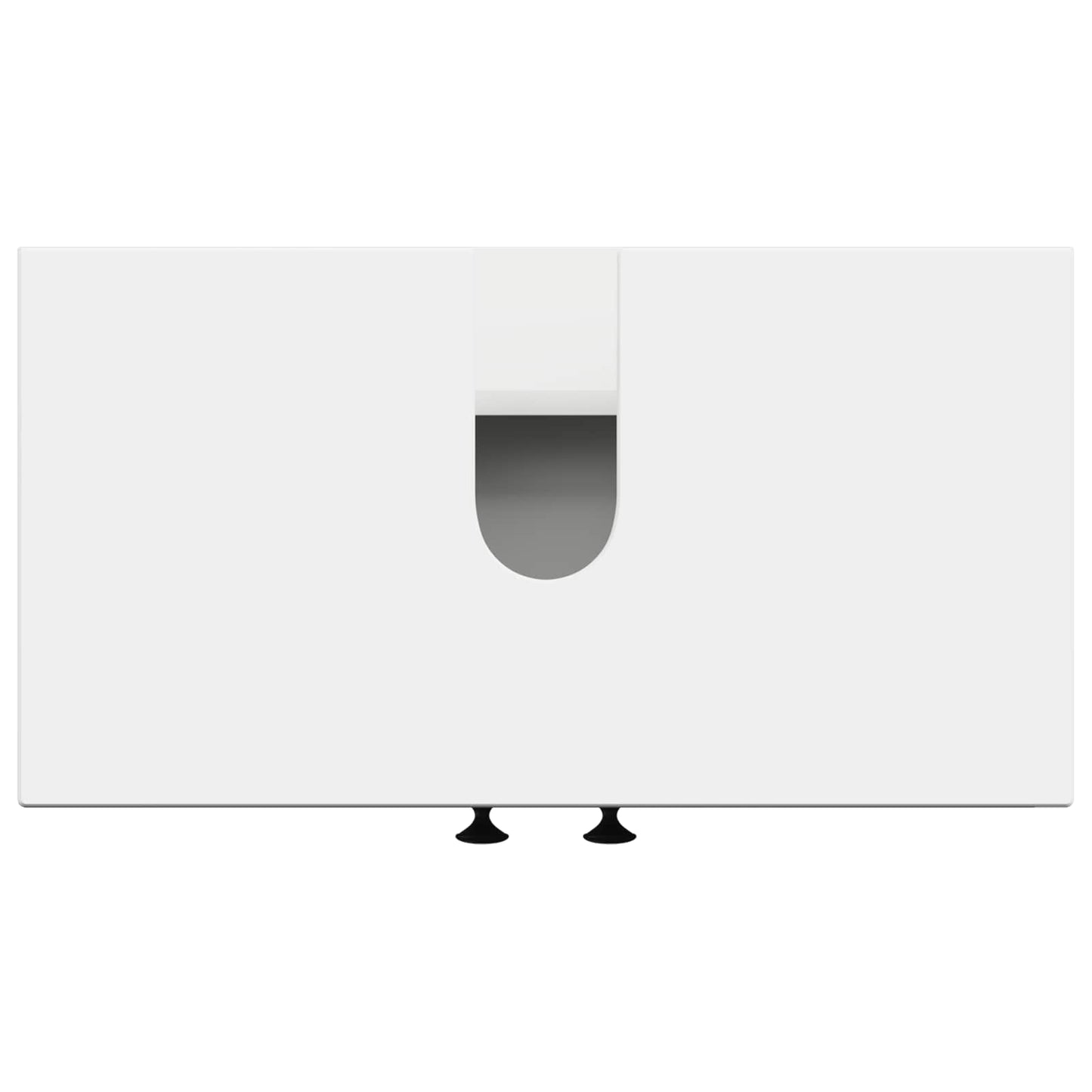 Bathroom Sink Cabinet ALKMAAR White 59.5 x 31.5x 59 cm