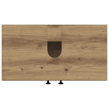 Bathroom Sink Cabinet ALKMAAR Artisan Oak 59.5 x 31.5x 59 cm