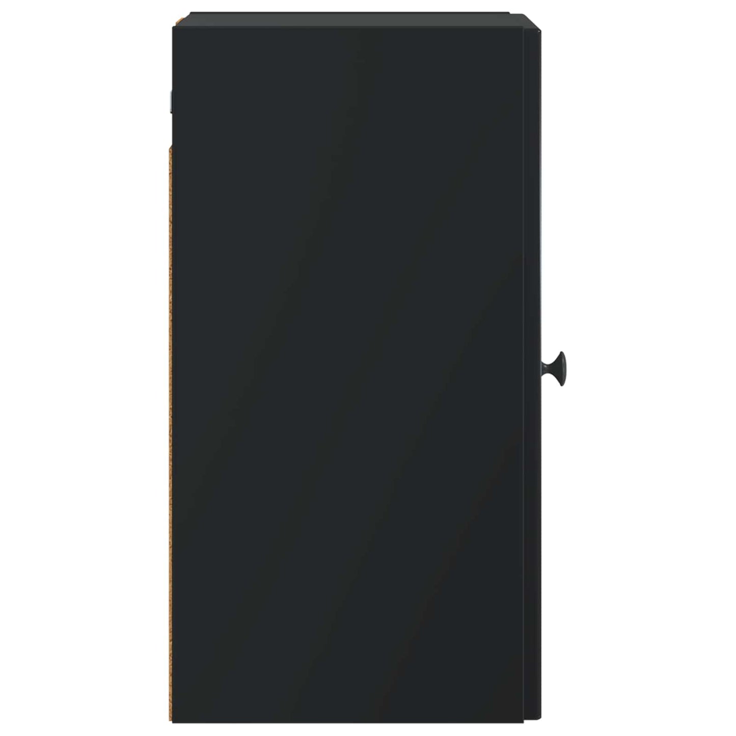 Bathroom Wall Cabinet ALKMAAR Black 30 x 31 x 59 cm