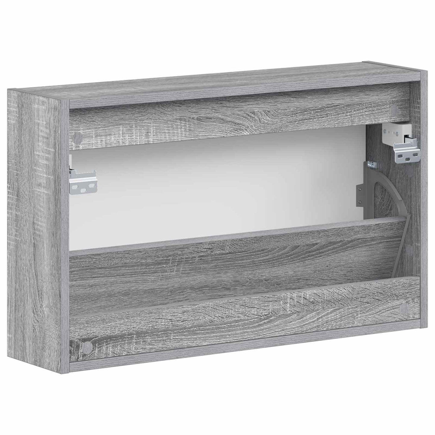 Wall-Mounted Shoe Cabinet ALKMAAR 71 x 17 x 43 cm Grey Sonoma