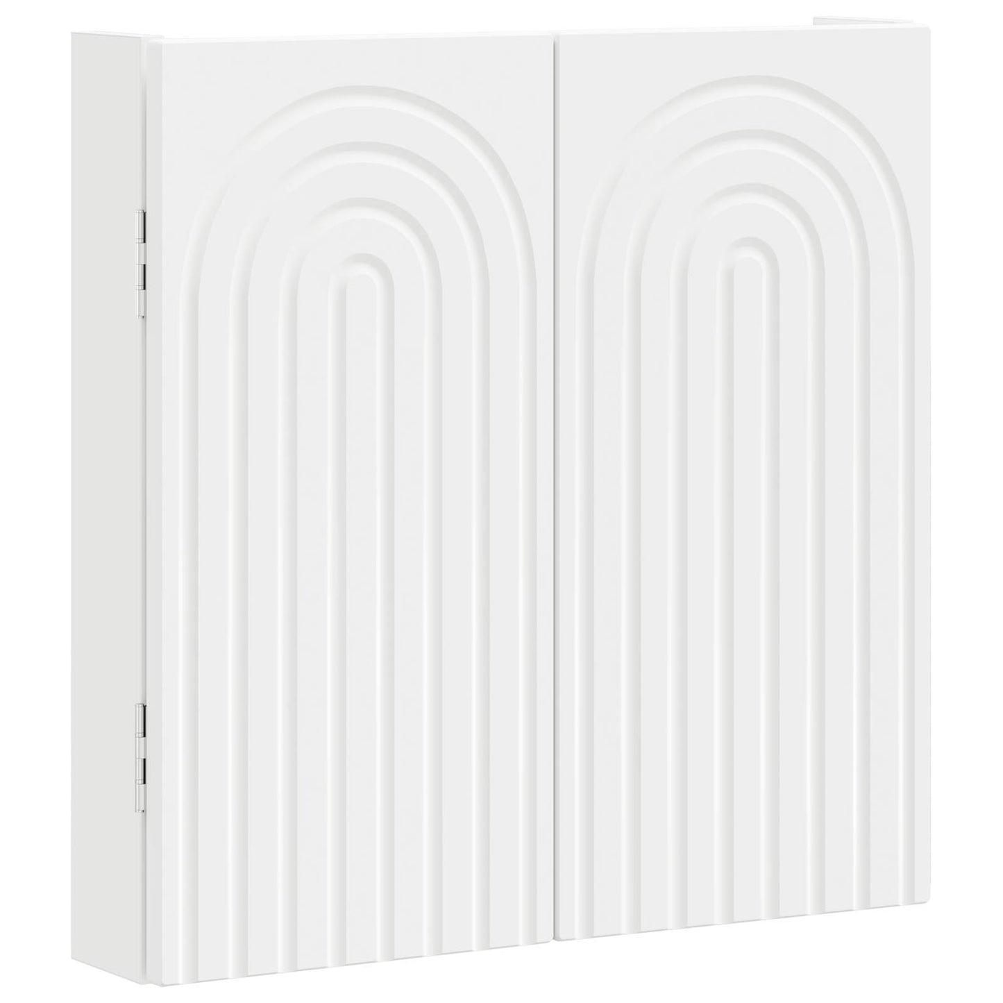 Dartboard Cabinet ALKMAAR White 52.5 x 10.5 x 53.5 cm