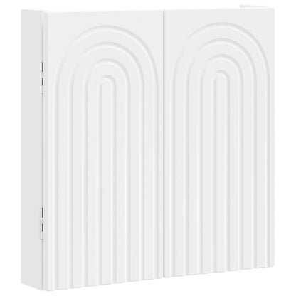 Dartboard Cabinet ALKMAAR White 52.5 x 10.5 x 53.5 cm