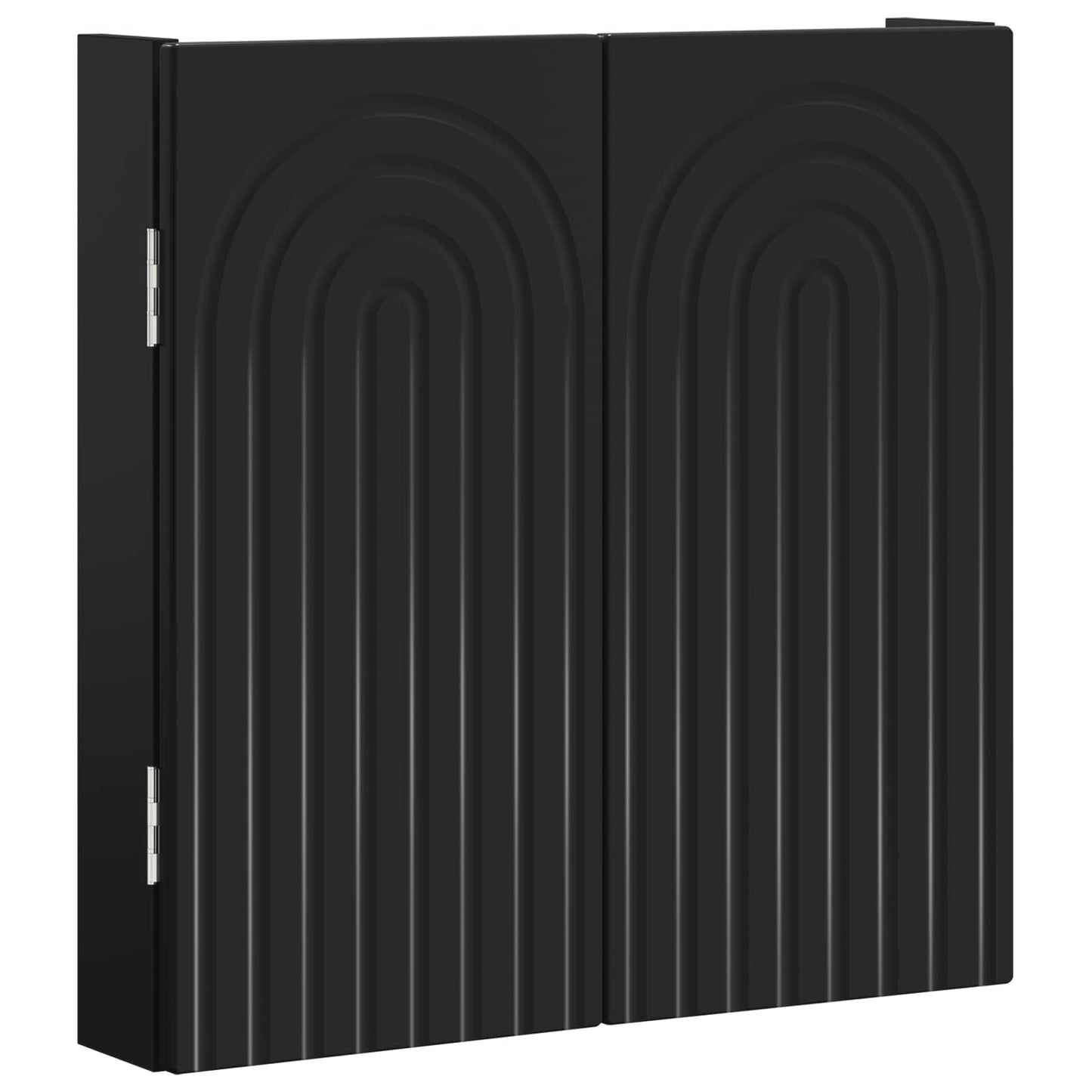 Dartboard Cabinet ALKMAAR Black 52.5 x 10.5 x 53.5 cm