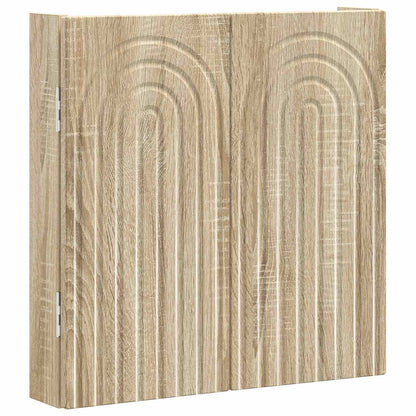 Dartboard Cabinet ALKMAAR Sonoma Oak 52.5 x 10.5 x 53.5 cm