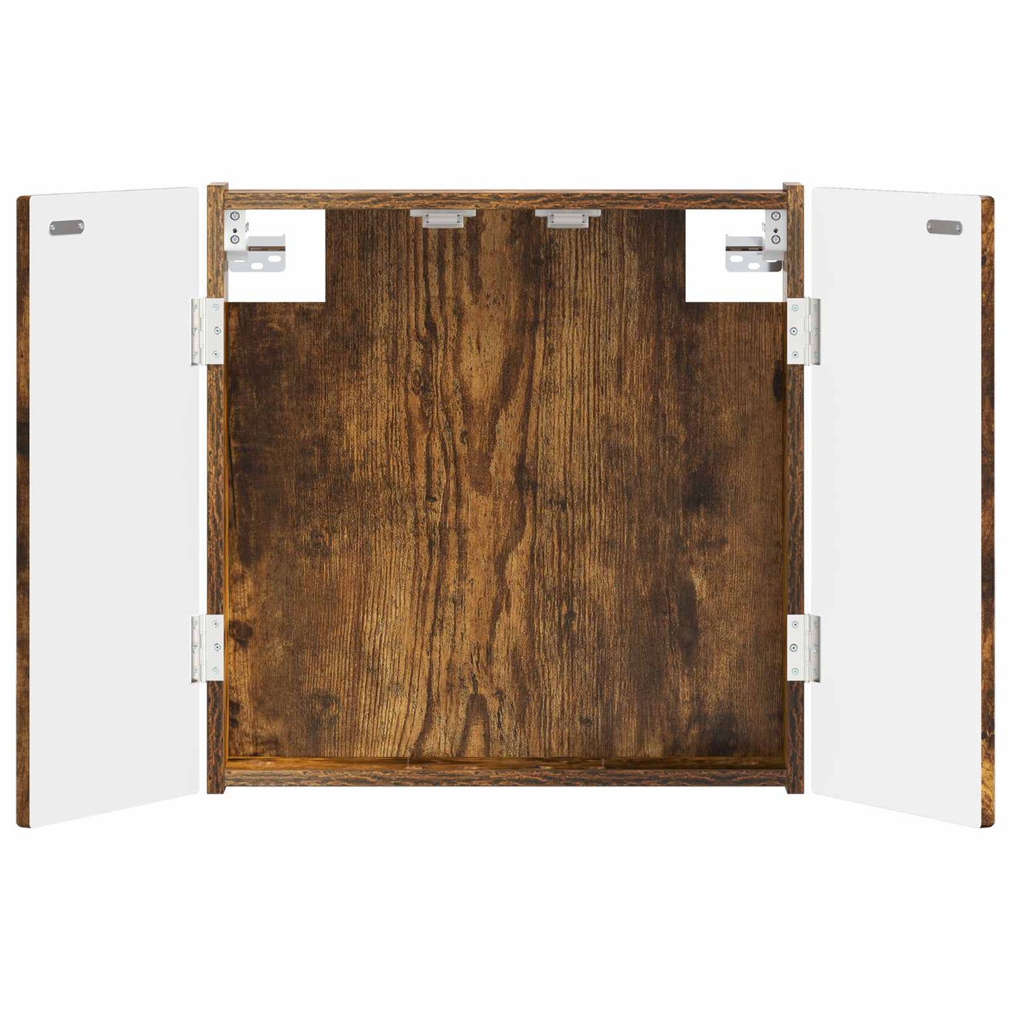 Dartboard Cabinet ALKMAAR Smoked Oak 52.5 x 10.5 x 53.5 cm