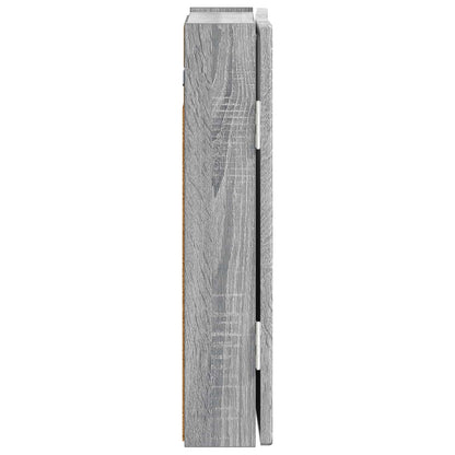 Dartboard Cabinet ALKMAAR Grey Sonoma 52.5 x 10.5 x 53.5 cm