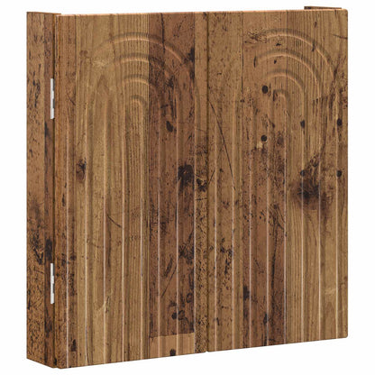 Dartboard Cabinet ALKMAAR Old Wood 52.5 x 10.5 x 53.5 cm