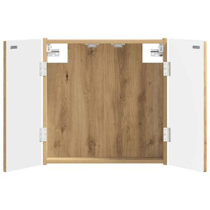 Dartboard Cabinet ALKMAAR Artisan Oak 52.5 x 10.5 x 53.5 cm