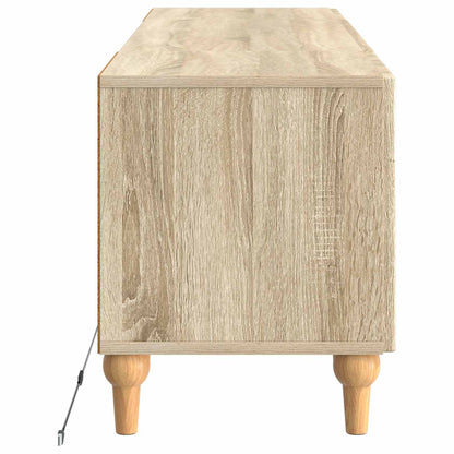 LED TV Cabinet Sonoma Oak Engineered Wood