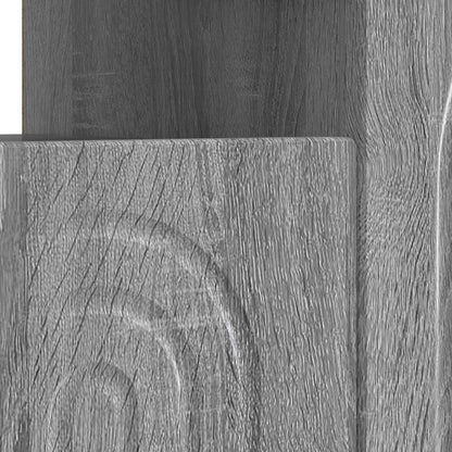 LED TV Cabinet Grey Sonoma Engineered Wood