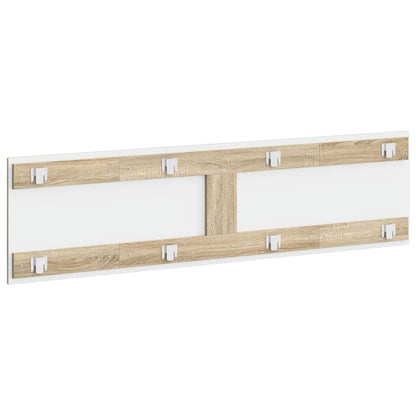 Wall-Mounted Headboard ALKMAAR Sonoma Oak Engineered Wood