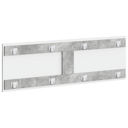 Wall-Mounted Headboard ALKMAAR Concrete Grey Engineered Wood