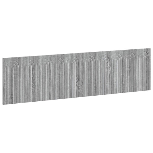 Wall-Mounted Headboard ALKMAAR Grey Sonoma Engineered Wood