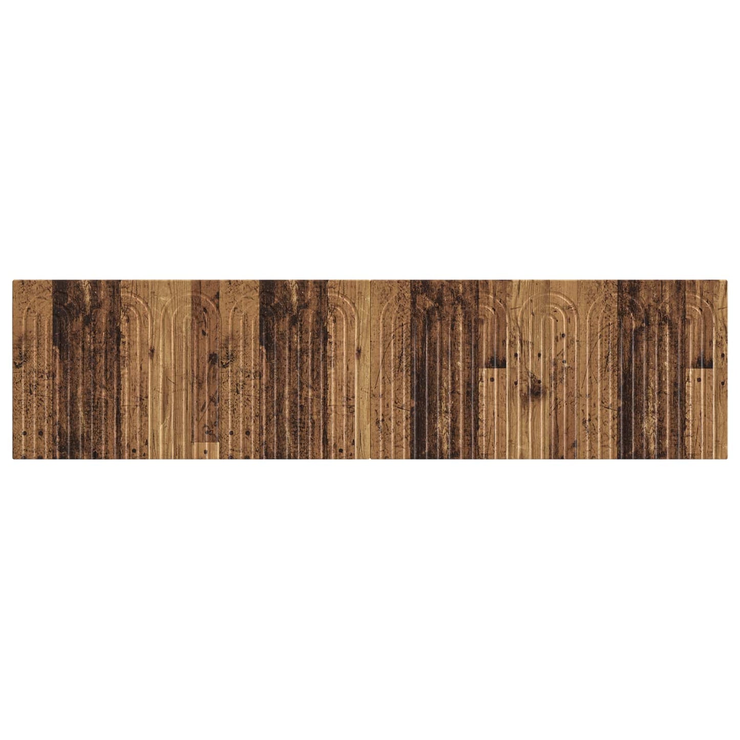 Wall-Mounted Headboard ALKMAAR Old Wood Engineered Wood