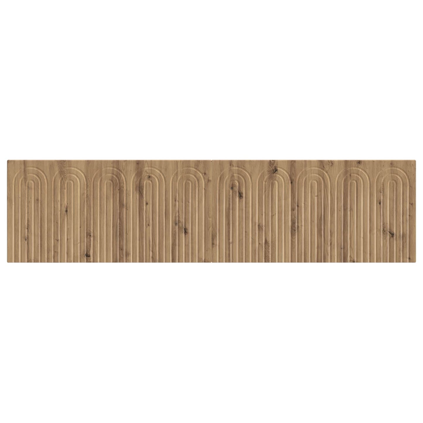 Wall-Mounted Headboard ALKMAAR Artisan Oak Engineered Wood