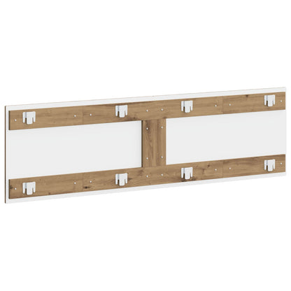 Wall-Mounted Headboard ALKMAAR Artisan Oak Engineered Wood