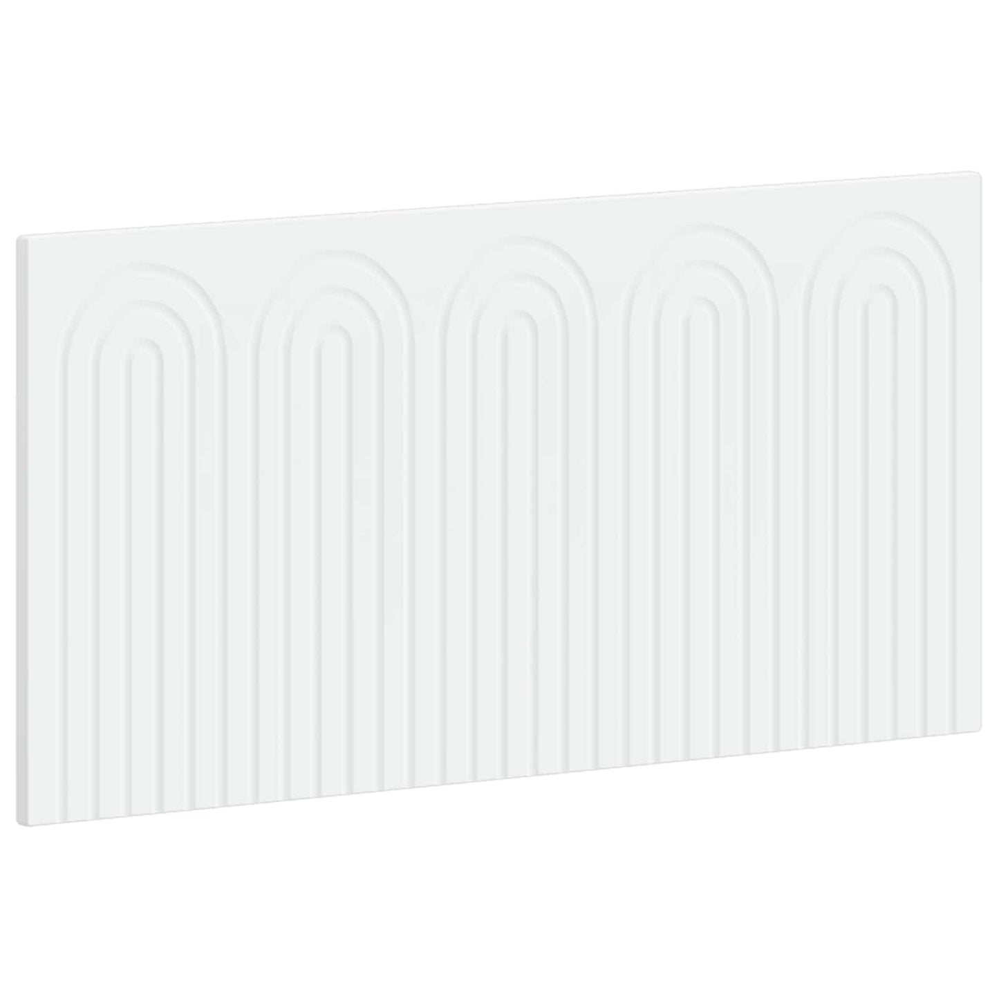 Wall-Mounted Headboard ALKMAAR White Engineered Wood