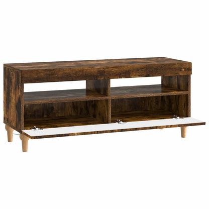 LED TV Cabinet Smoked Oak Engineered Wood