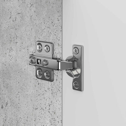 Bathroom Sink Cabinet ZWOLLE Concrete Grey 59.5 x 31.5x 59 cm
