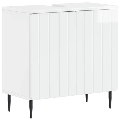 Bathroom Sink Cabinet ZWOLLE High Gloss White