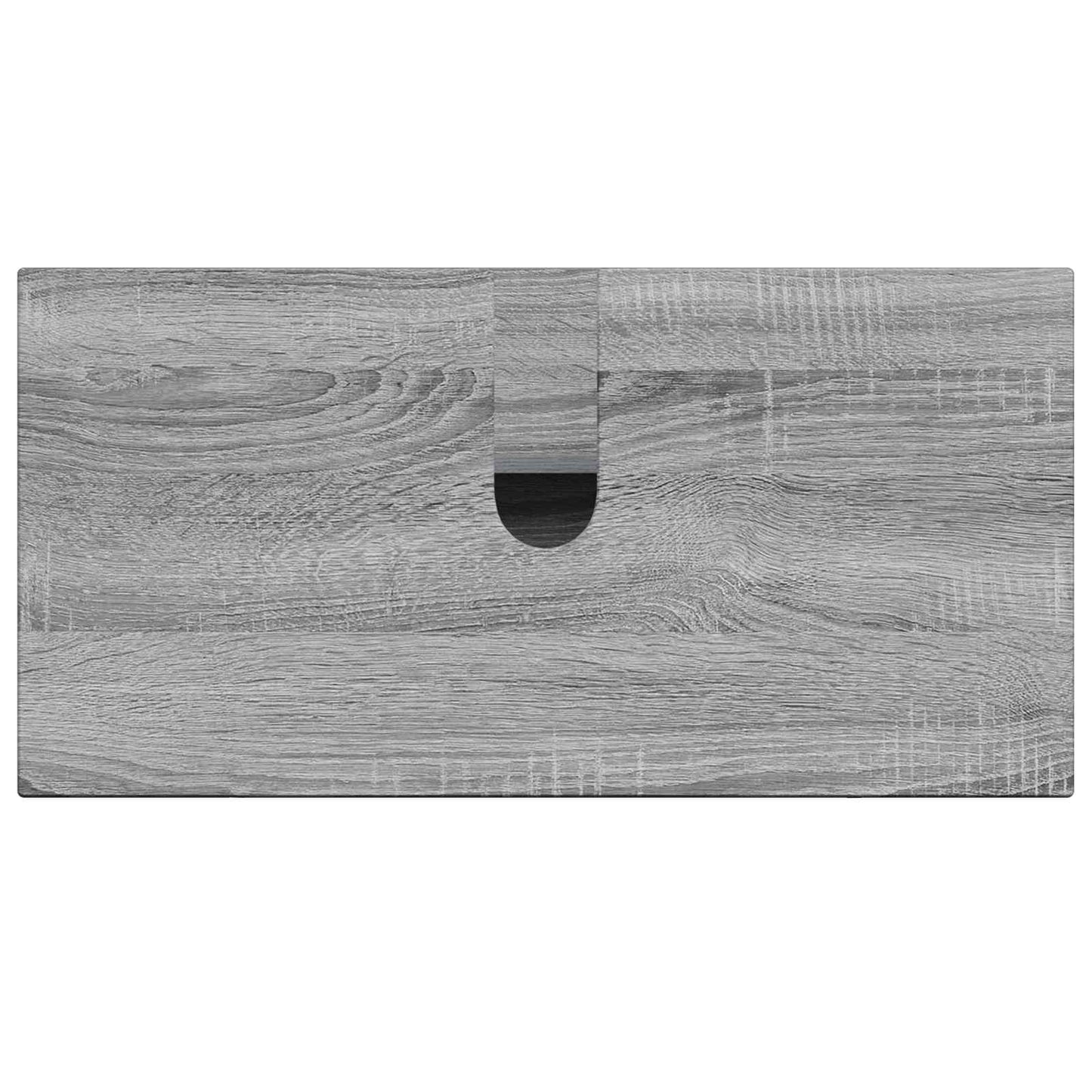 Bathroom Sink Cabinet ZWOLLE Grey Sonoma 59.5 x 31.5x 59 cm