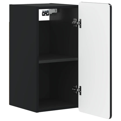 Bathroom Wall Cabinet ZWOLLE Black 30 x 31 x 63 cm