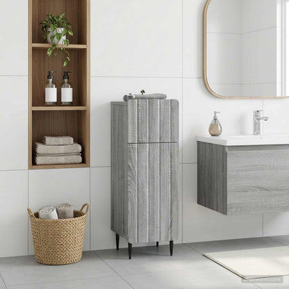 Bathroom Storage Cainet ZWOLLE Grey Sonoma 30 x 31 x 79.5 cm