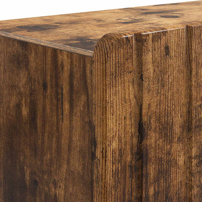 Bathroom Storage Cainet ZWOLLE Smoked Oak 59.5 x 31 x 79.5 cm