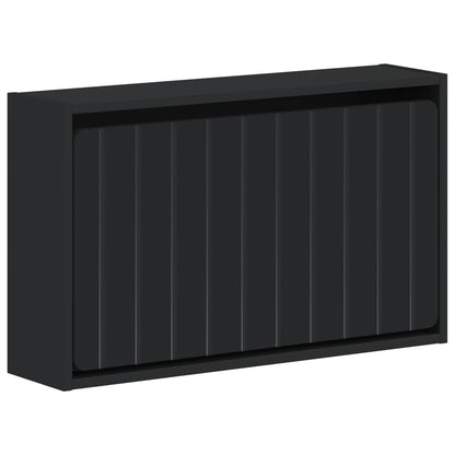 Wall-Mounted Shoe Cabinet ZWOLLE 71 x 17 x 43 cm Black