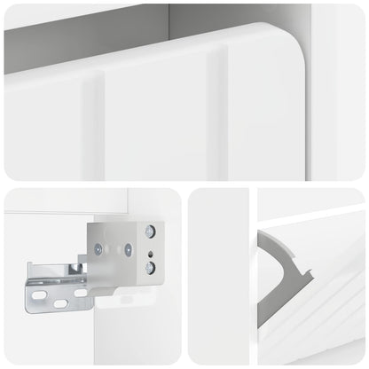 Wall-Mounted Shoe Cabinet ZWOLLE 71 x 17 x 43 cm