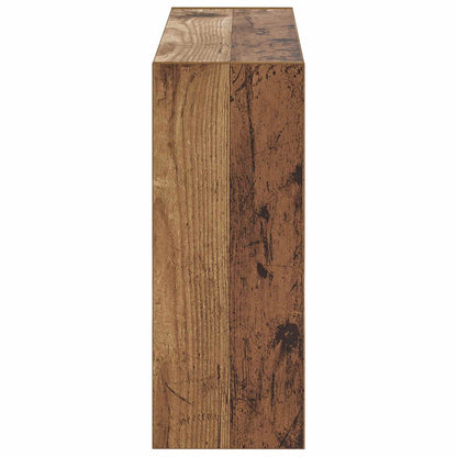 Wall-Mounted Shoe Cabinet ZWOLLE 71 x 17 x 43 cm Old Wood