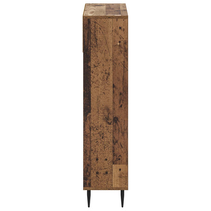 Shoe Cabinet ZWOLLE 78 x 24 x 103 cm Engineered Wood Old Wood