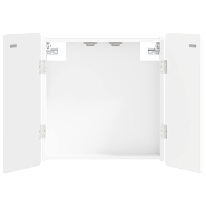 Dartboard Cabinet ZWOLLE White 52.5 x 10.5 x 57.5 cm