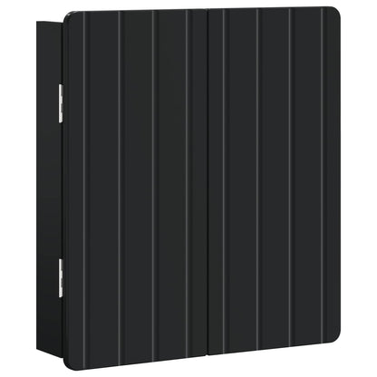 Dartboard Cabinet ZWOLLE Black 52.5 x 10.5 x 57.5 cm
