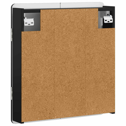 Dartboard Cabinet ZWOLLE Black 52.5 x 10.5 x 57.5 cm