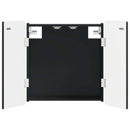 Dartboard Cabinet ZWOLLE Black 52.5 x 10.5 x 57.5 cm
